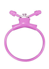 SHOTS Adjustable Cock Ring in Pink Cock Rings